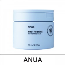 [ANUA] ★ Sale 38% ★ (bo) Birch Moisture Boosting Pad 70ea(160ml) / Box / (jh) 921 / 341/26199(5) / 26,000 won() 