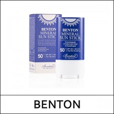 [BENTON] ★ Sale 30% ★ (sc) Mineral Sun Stick 15g / SPF50 PA++++ / 무기자차 선스틱 / 821/121(30R)60 / 22,000 won(30R)