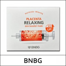 [BNBG] (a) Skin Booster Placenta Mask (30ml*10ea) 1 Pack / Relaxing / New 2024 / Box 30 / (ig) 55 / 0650(4) / 6,300 won(R)