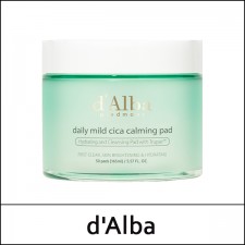 [d'Alba] dAlba (bo) Daily Mild Cica Calming Pad 50 Pads / 3850(6) / 8,700 won(R) / Sold Out