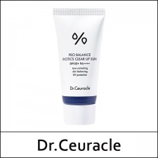[Dr.Ceuracle] ★ Sale 35% ★ (gd) Pro Balance Biotics Clear Up Sun SPF50+ PA+++ 50ml / (jh) 01/69(18M)415 / 25,000 won(18M)