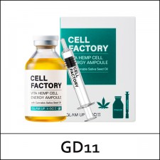 [GD11] ★ Big Sale 90% ★ (ho) Cell Factory Vita Hemp Cell Energy Ampoule 35ml / EXP 2023.02 / FLEA / Box 80 / 78/5950(16) / 28,000 won(16)