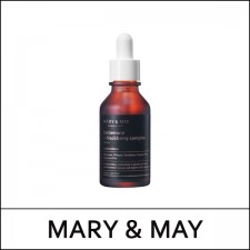 [MARY & MAY] ★ Sale 64% ★ (bo) Idebenone + Blackberry Complex Serum 30ml / Box 48 / (sc40) / 28(14R)36 / 24,500 won(14)