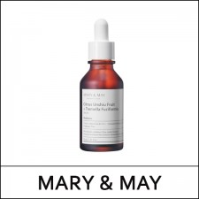 [MARY & MAY] ★ Sale 63% ★ (bo) Citrus Unshiu Fruit + Tremella Fuciformis Serum 30ml / 청귤 + 흰목이버섯 / Box 48 / (sc40) / 97(14R)365 / 22,500 won(14)