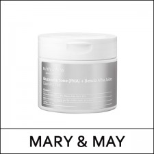 [MARY & MAY] ★ Sale 58% ★ (bo) Gluconolactone (PHA) + Betula Alba Juice Cleansing Pad (70pads) 270ml / (sc) 98/08 / 09(4R)42 / 22,000 won()