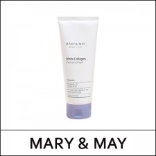 [MARY & MAY] ★ Sale 54% ★ (bo) White Collagen Cleansing Foam 150ml / Box 35 / (sc) 46 / 35(7R)46 / 12,900 won(7)