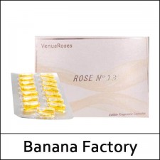 [Banana Factory] (jj) Venus Roses No.13 (600mg*30cap) 1 Pack / Exp 2024.06 / Venus Rose Oil / Body Scented Tablets / 902(91)99(20) / 19,000 won(R)