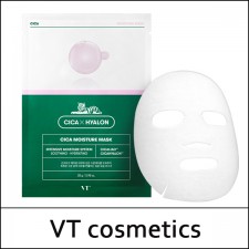 [VT Cosmetics] ★ Big Sale 80% ★ (bo) Cica Moisture Mask (28g*6ea) 1 Pack / EXP 2024.08 / (bp) 54 / 6499(6) / 18,000 won(6) / 재고