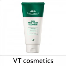 [VT Cosmetics] ★ Sale 58% ★ (jh) Cica Mild Foam Cleanser 300ml / Box 30 / (i) 54 / 2650(4R) / 15,000 won(4)