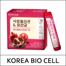 [KOREA BIO CELL] (jj) Pomegranate Collagen and Probiotics (2g*30ea) 1 Pack / 석류콜라겐 유산균 / 6402(10) / 5,700 won(R) / 부피무게 
