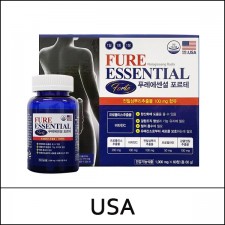 [USA] ★ Big Sale ★ (jj) Fure Essential Forte (1,000mg*60ea) 1 Pack / 푸레에센셜 포르테 / EXP 2023.04 / FLEA / 58225(3) / 부피무게 / 판매저조