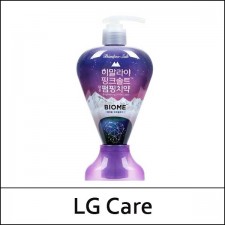 [LG Care] ⓙ Himalaya Pink Salt Pumping Toothpaste Brightening White Label [Biome] 285g / Purple / 5501(4)