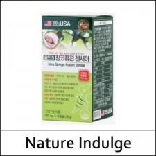 [Nature Indulge] (jj) Ultra Ginkgo Fusion Zensia (600mg*60cap) 1 Bottle / 23150(10) / 13,860 won(R)