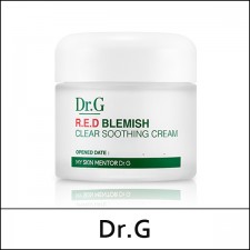 [Dr.G] ★ Sale 60% ★ (bo) R.E.D Blemish Clear Soothing Cream 70ml / RED Blemish / Box 40 / (tt) 171 / (cu) 59/621 / 141(6R)40 / 38,000 won(6)