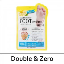 [Double & Zero] ★ Sale 64% ★ (bo) Double Effect Foot Peeling Mask (40ml) 1 Pair / 6115(80) / 5,000 won(80)