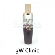 [3W Clinic] 3WClinic ★ Big Sale 90% ★ Gold & Snail Intensive Care Emulsion 130ml / EXP 2023.07 / FLEA / 18,000 won(R)