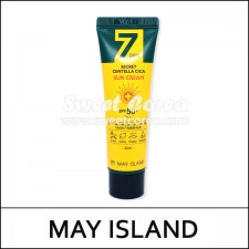 [MAY ISLAND] MAYISLAND ★ Sale 78% ★ ⓢ 7 Days Secret Centella Cica Sun Cream 30ml / Box 100 / 17,800 won(80R)