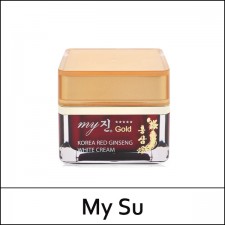 [My Su] (jj) My Su S2R Gold Korea Red ginseng White Cream 50ml / 마이수 에스투알 / 76(16)50(8) / 7,200 won(R)