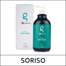 [SORISO] ★ Big Sale 60% ★ ⓘ Graphene Soriso Body Wash 500ml / EXP 2024.10 / 73299(6) / 40,000 won(6) / 재고만