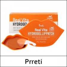 [Prreti] ★ Sale 52% ★ (jj) Real Vita Hydrogel Lip Patch (30ea) 70g / Box  / 66(06)50(8) / 14,000 won(8) / 재고 