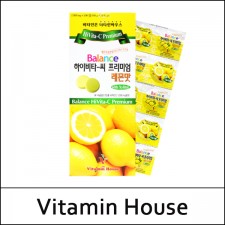 [Vitamin House] (jj) Balance Hivita-C Premium (1,800mg*100ea) 1 Pack / Lemon / With Xylitol / 7515(5) / 6,800 won(R) / Sold Out