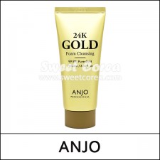 [Anjo] ★ Sale 90% ★ (lt) 24K Gold Foam Cleansing 100ml / Box 200 / 01(12R)95 / 15,900 won(12) / Sold Out