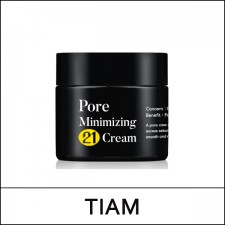 [TIA'M] TIAM ★ Big Sale 62% ★ Pore Minimizing 21 Cream 50ml / EXP 2024.08 / 0999(7) / 21,000 won(7) / 특가