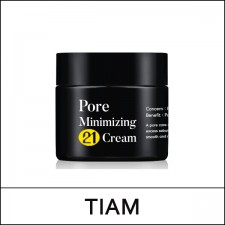 [TIA'M] TIAM ★ Big Sale 65% ★ (pw) Pore Minimizing 21 Cream 50ml / EXP 2024.08 / 0999(7) / 21,000 won(7)