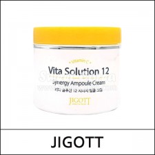 [JIGOTT] ⓢ Vita Solution 12 Synergy Ampoule Cream 100ml / Exp 2024.05 / Vitamin C / 8399(8) / 1,000 won(R)