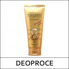 [DEOPROCE] ★ Sale 72% ★ (ov) Natural Perfect Solution Cleansing Foam [Gold Edition] 170g / 1301(7) / 12,200 won()