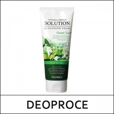 [DEOPROCE][Green Edition] (ov) Natural Perfect Solution Cleansing Foam Green Tea  170g / 2203(7) / 2,800 won(R)