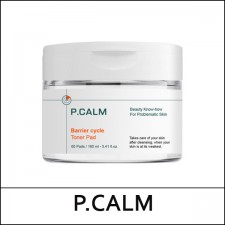 [P.CALM] P CALM (bo) Barrier Cycle Toner Pad (60ea) 160ml / EXP 2025.08 / 3199(5) / 4,000 won(R)