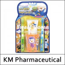 [KM Pharmaceutical] ★ Big Sale ★ ⓢ Pororo Toothbrush for Kids 2P Set / EXP 2023.05 / FLEA / 5,400 won()