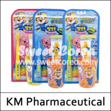 [KM Pharmaceutical] ⓢ Pororo Toothbrush for Kids 1P Set / 9202(10)