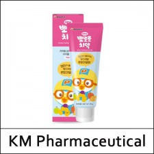 [KM Pharmaceutical] (j) Pororo Toothpaste for Kids [Mixed Fruit] 90g / 31(21)15(14) / 1,550 won(R)