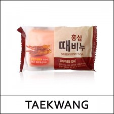 [TAEKWANG] ⓐ Ginseng Body Soap 150g / 홍삼 때비누 / ⓙ 57(86)25(12) / 950 won(R)