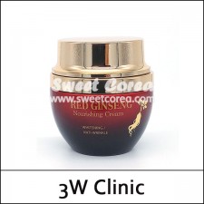 [3W Clinic] 3WClinic ★ Sale 76% ★ⓑ Red Ginseng Nourishing Cream 55g  / 3301(7) / 15,000 won(7) / Sold Out