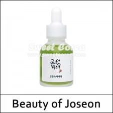 [Beauty of Joseon] ★ Sale 40% ★ (gd) Calming Serum Green Tea + Panthenol 30ml / 산들 녹차 세럼 / Box 20/100 / (lm) 98(18R)595 / 17,000 won(18)
