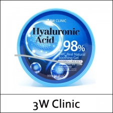 [3W Clinic] 3WClinic ⓑ Real 98% Hyaluronic Acid Natural Soothing Gel 300g / 02/3105(4) / 2,200 won(R)