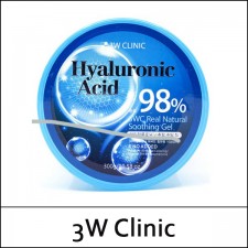 [3W Clinic] 3WClinic ⓑ Real 98% Hyaluronic Acid Natural Soothing Gel 300g / 02/3199(4) / 2,000 won(R)