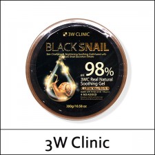 [3W Clinic] 3WClinic ⓑ Real 98% Black Snail Natural Soothing Gel 300g / 02/3105(4) / 2,200 won(R)