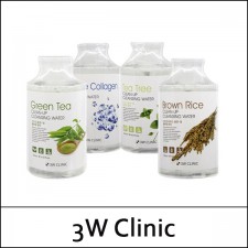 [3W Clinic] 3WClinic ★ Sale 70% ★ ⓑ Clean-Up Cleansing Water 500ml / 8302(0.75) / 15,000 won(1) / # Brown Rice / Collagen Sold Out