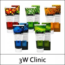 [3W Clinic] 3WClinic ⓑ Clear Cleansing Foam 180ml / # Fruits / Exp 2024.07 / 7199(6) / 500 won(R)