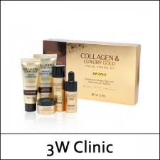 [3W Clinic] 3WClinic ⓑ Collagen & Luxury Gold Special Starter Kit / Exp 2025.01 / 0199(6) / 5,000 won(R)