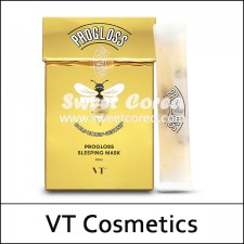 [VT Cosmetics] ★ Sale 65% ★ (bo) Progloss Sleeping Mask (4ml*20ea) 1 Pack / Gold Honey-Benone™ / Box 80 / (bp) 37 / 0801(10) / 25,000 won(10) / 부피무게 / Sold Out
