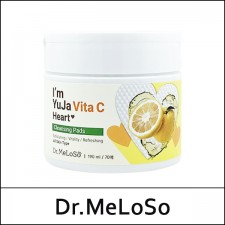 [Dr.MeLoSo] ⓑ I'm Yuja Vita C Heart Cleansing Pads (70ea) 190ml / 5501(4) / 6.050 won(R)