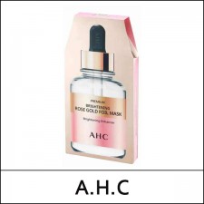 [A.H.C] AHC (bo) Premium Brightening Rose Gold Foil Mask (25g * 5ea) 1 Pack / 7950(4) / 10,300 won(R)