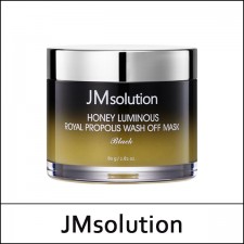 [JMsolution] JM solution ★ Sale 76% ★ ⓙ Honey Luminous Royal Propolis Wash Off Mask [Black] 80g / 88(08)50(9) / 38,000 won(9)