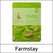 [Farmstay] Farm Stay (a) Visible Difference Mask Sheet Snail (23ml*10ea) 1 Pack / 0202(5) / 2,400 won(R)