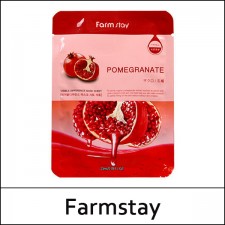 [Farmstay] Farm Stay ⓐ Visible Difference Mask Sheet Pomegranate (23ml*10ea) 1 Pack / 5145(5) / 2,200 won(R)